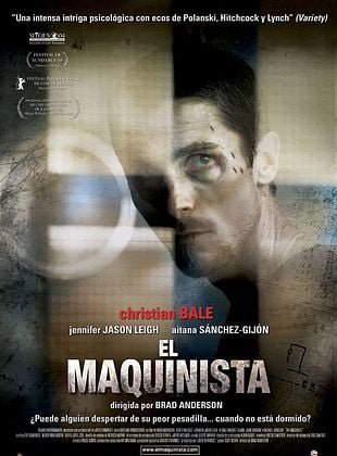 Cartel de  El maquinista