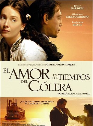Cartel de  El amor en los tiempos del cólera