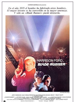 Cartel de  Blade Runner