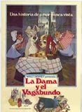 Cartel de  La dama y el vagabundo