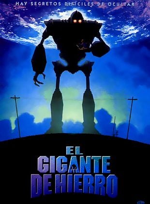 Cartel de  El gigante de hierro