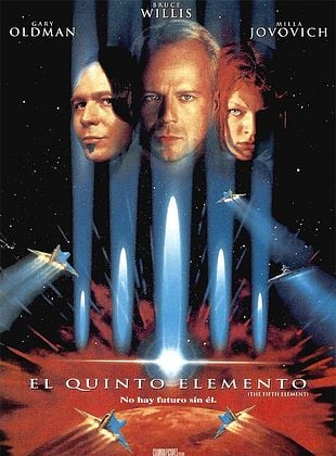 Cartel de  El quinto elemento