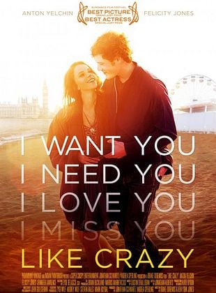 Cartel de  Like Crazy