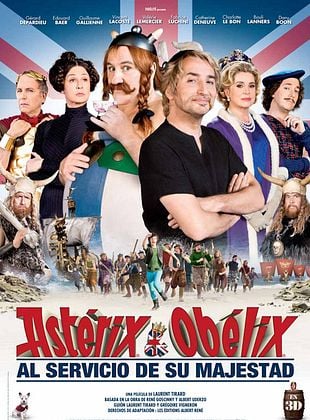 Cartel de  Astérix y Obélix: Al servicio de su majestad