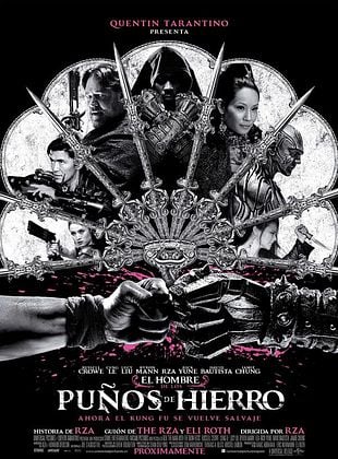 Cartel de  El hombre de los puños de hierro