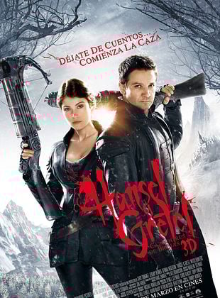 Cartel de Hansel y Gretel: Cazadores de Brujas