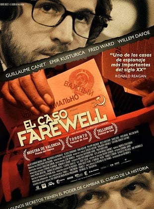 Cartel de El caso Farewell