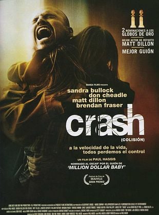 Cartel de  Crash (Colisión)