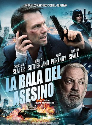 Cartel de  La bala del asesino