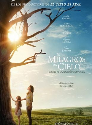 Cartel de  Los milagros del cielo