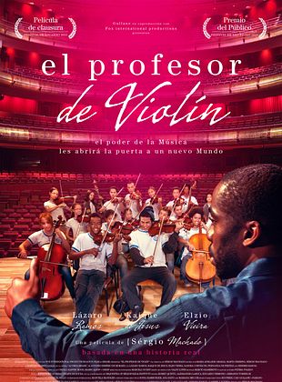 Cartel de  El profesor de violín