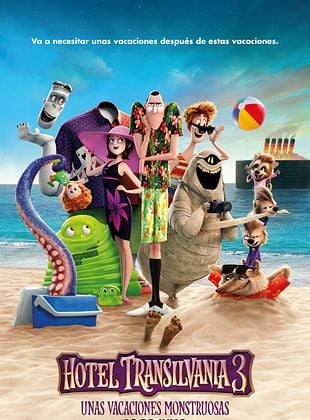 Cartel de  Hotel Transilvania 3: Unas vacaciones monstruosas