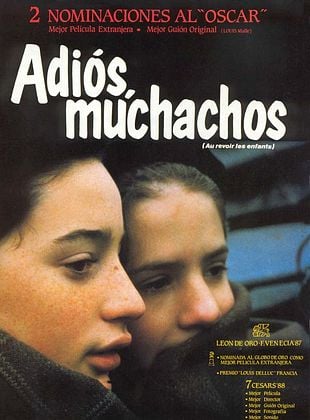 Cartel de  Adiós, muchachos
