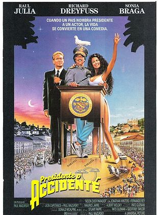 Cartel de Presidente por accidente