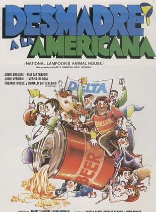 Cartel de Desmadre a la americana