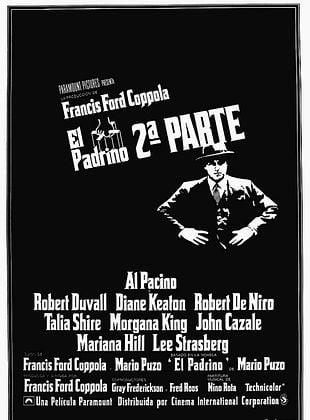 Cartel de  El Padrino. Parte II