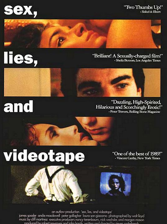 Sexo, mentiras y cintas de vídeo : Cartel